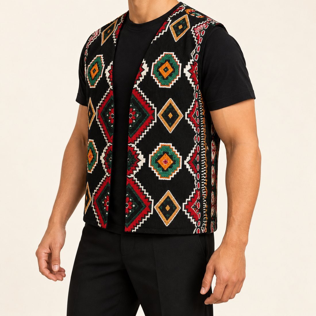 Le gilet Médaillons